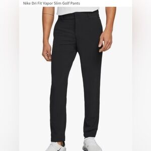 NWT! Nike Dri Fit Vapor Slim Golf Pants 36x32 slim fit